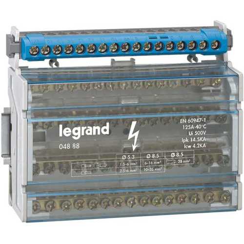 Кросс-модуль 4Px15 контактов 125А Legrand
