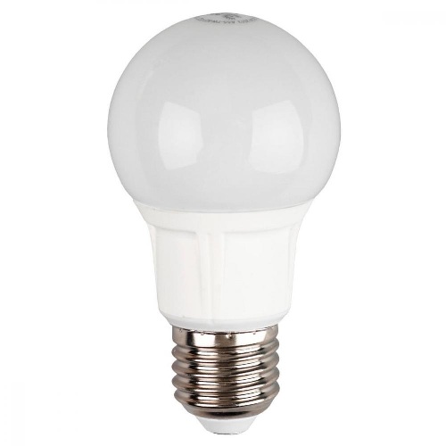 Лампа светодиодная 8 (70) Вт цоколь E27 грушевидная теплый белый свет 30000 ч. LED SMD А55-8W-827-E27 ЭРА