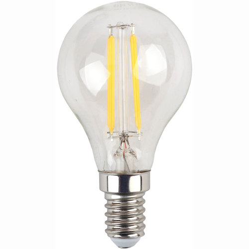 Лампа светодиодная 5 (40) Вт цоколь E14 шар холодный белый свет 30000 ч. F-LED P45-5W-840-E14 ЭРА
